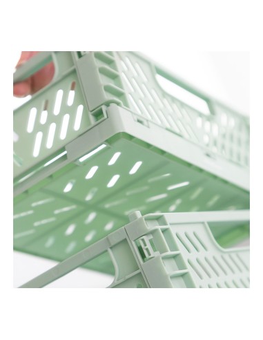 Set de 3 cajas organizadoras plegables y...