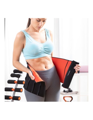 Faja reductora deportiva con efecto sauna redle