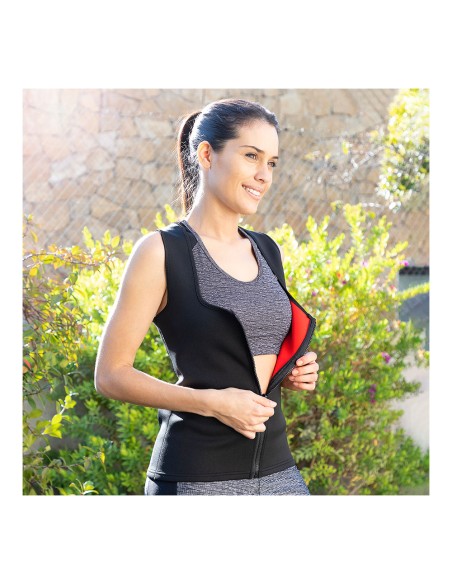 Chaleco deportivo con efecto sauna para mujer veheat xl