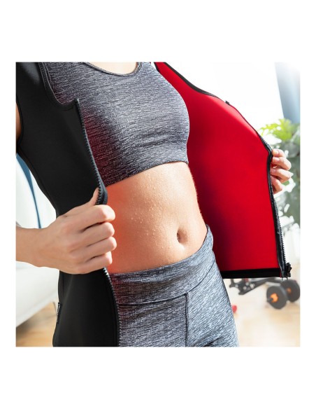 Chaleco deportivo con efecto sauna para mujer veheat xl