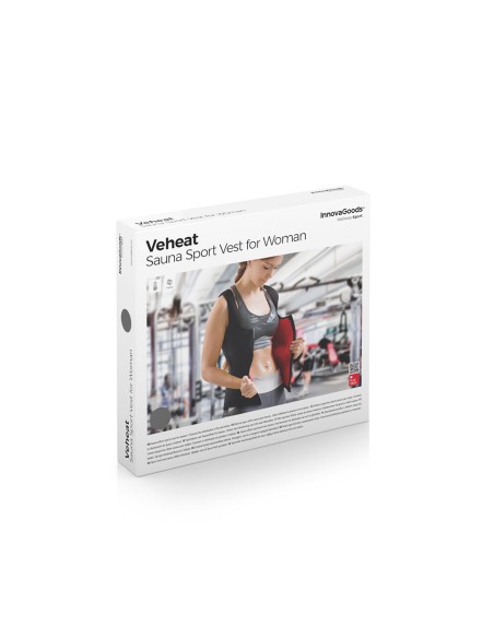 Chaleco deportivo con efecto sauna para mujer veheat xl