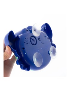 Cangrejo musical con pompas de jabón para baño crabbly v0101212 innovagoods 2