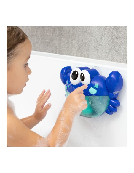 Cangrejo musical con pompas de jabón para baño crabbly v0101212 innovagoods