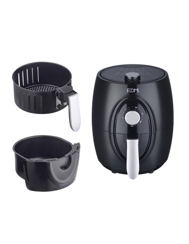 Freidora de aire 3,6l 1400w con cesta edm