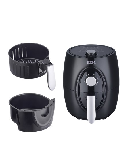 Freidora de aire 3,6l 1400w con cesta edm