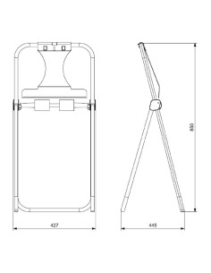 Portabobinas para rollo papernet de suelo 2