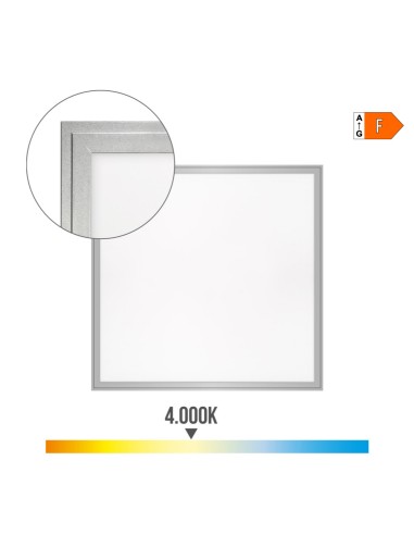 Panel led 40 w 4000 k 4300 lm luz dia 59,5 x...