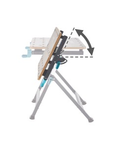 Mesa de trabajo y sujeción master 650 ergo 6870000 wolfcraft 2