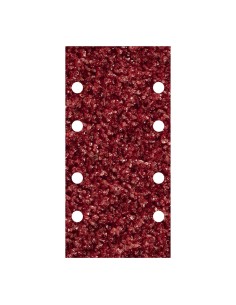 Set 10 hojas de lijar adhesivas corindón de grano 40 de 93x185mm 1766000 wolfcraft