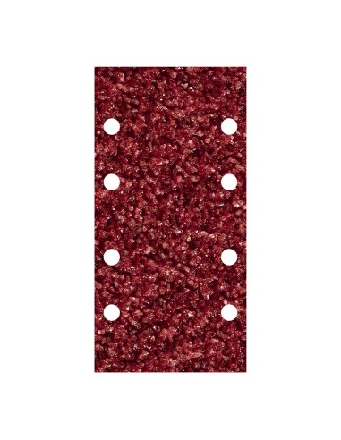 Set 10 hojas de lijar adhesivas corindón de grano 40 de 93x185mm 1766000 wolfcraft