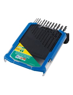 Juego de brocas para metal hss fl, 13 piezas, ø1,5-6,5 7104000 wolfcraft