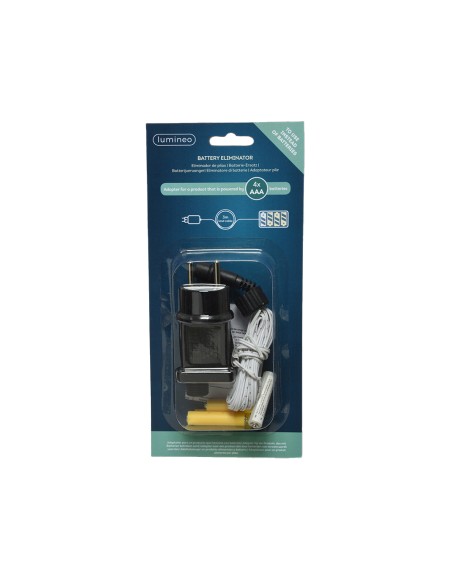 Eliminador de pilas 6v para interior de productos con 4xaaa