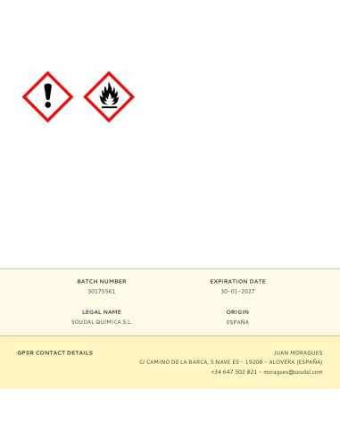 Limpiador de espuma fresca 500 ml