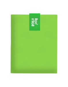 Boc'n'roll porta bocadillos reutilizable essential green 11x15cm