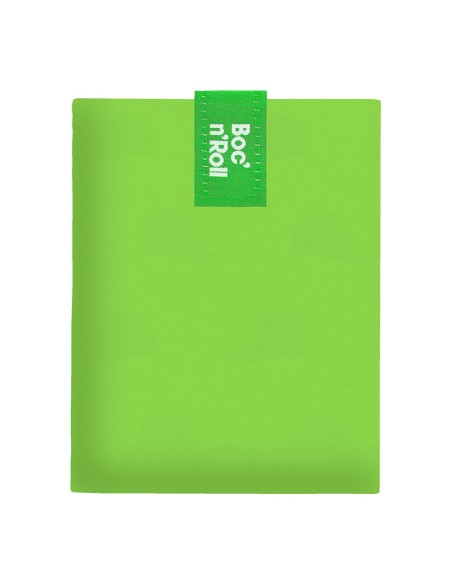 Boc'n'roll porta bocadillos reutilizable essential green 11x15cm