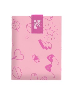 Boc'n'roll porta bocadillos reutilizable essential paint unicorn 11x15cm