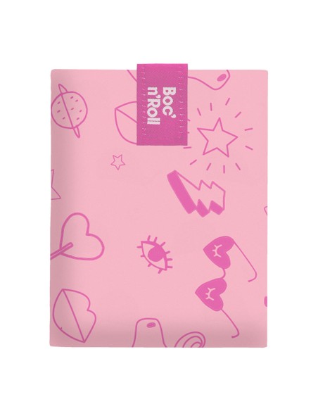 Boc'n'roll porta bocadillos reutilizable essential paint unicorn 11x15cm