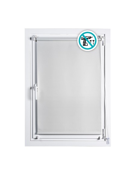 Estor enrollable clip&fix 120x180cm opaco marfil cintacor - storplanet