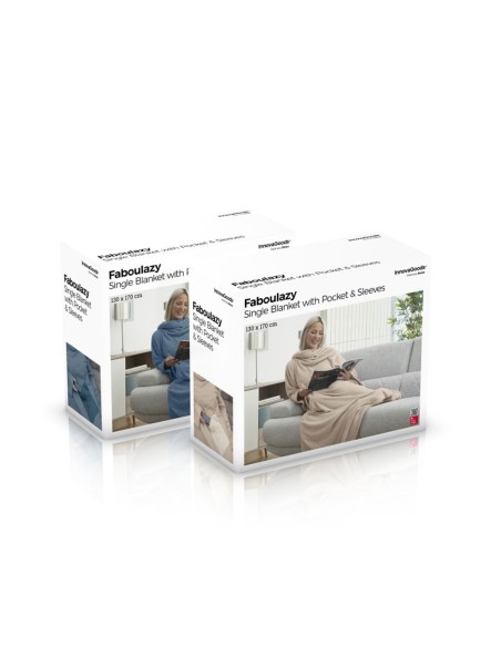 Ult. unidades batamanta individual con bolsillo central faboulazy innovagoods