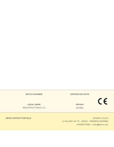 Arnés ecosafex 7 031,062,001,001 ponsa