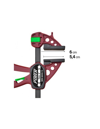 Sargento mini quick-piher 30cm ref. 52430