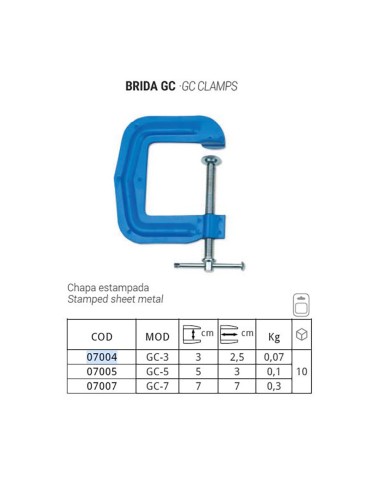 Aprieto g-5 chapa piher ref. 07005