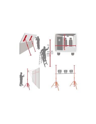 Puntal expansion p3 piher 155-290cm ref. 30012