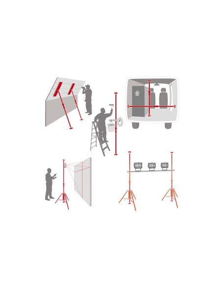 Puntal expansion p3 piher 155-290cm ref. 30012