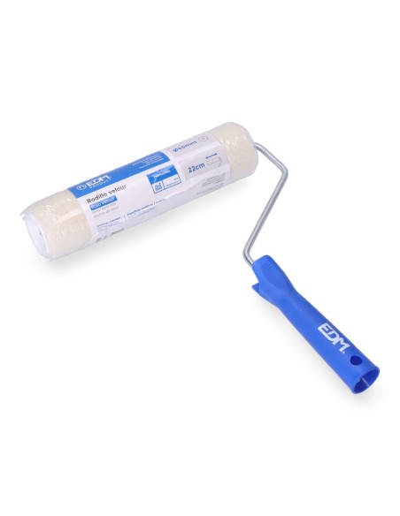 Rodillo de esmaltar termofusion angora lana tejido corto 220x45mm edm