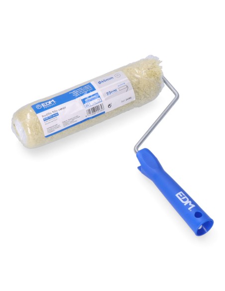 Rodillo para interior y exterior superficies rugosas 45x220mm edm