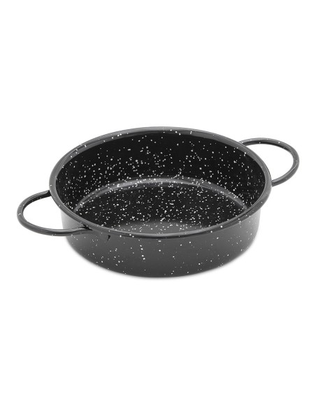 Fuente con asas esmaltada ø16 cm