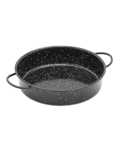 Fuente con asas esmaltada ø20 cm