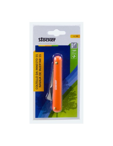 Navaja de injertar 55 mm, mango de plástico,...