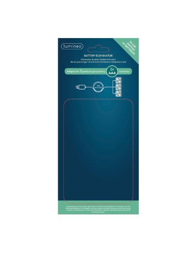 Eliminador de pilas 4,5v para interior de...