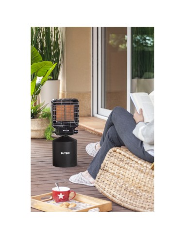 Estufa de infrarrojos portátil barrachina...