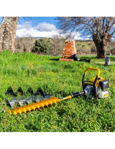 Ahoyadora a gasolina con motor de 2 tiempos...