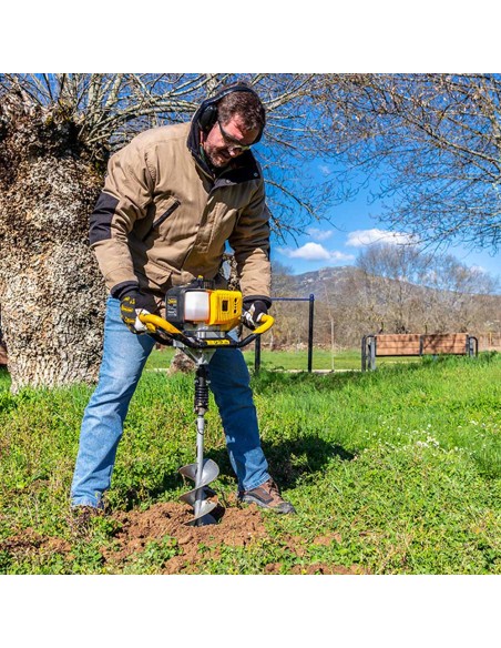 Ahoyadora a gasolina con motor de 2 tiempos drill 932sg-v20. 49-0003 garland