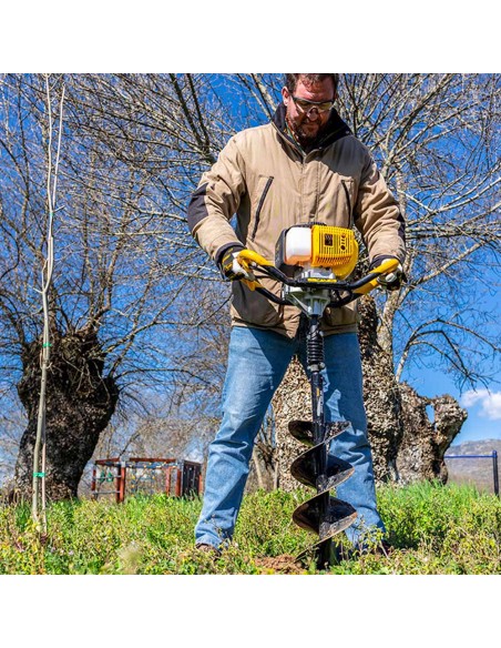 Ahoyadora a gasolina con motor de 2 tiempos drill 932sg-v20. 49-0003 garland