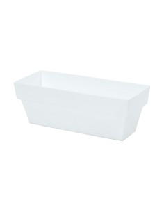 Jardinera limited 10x25cm blanco plastiken