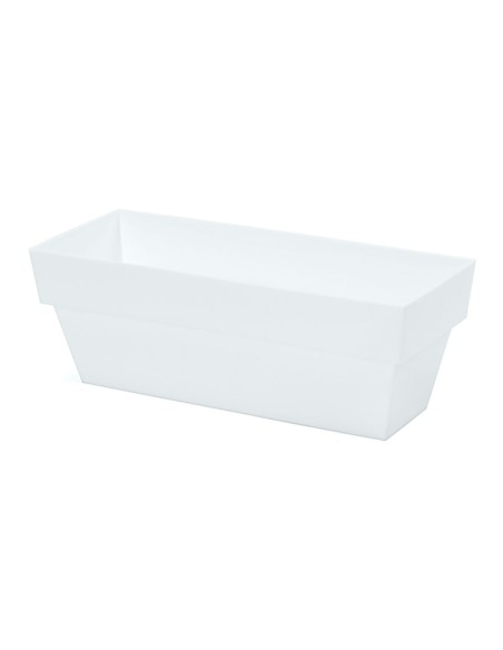 Jardinera limited 12x30cm blanco plastiken