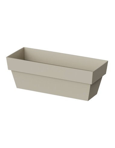 Jardinera limited 12x30cm ecru plastiken