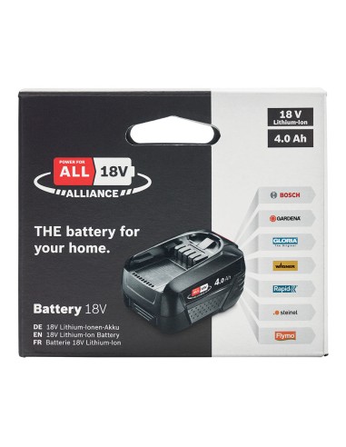 Batería 4,0ah 18v bosch p4a 5001519