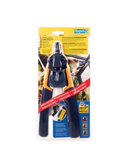 Remachadora manual rp100 profesional multi 5001487 rapid