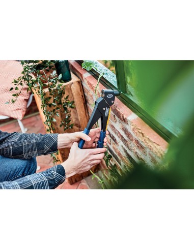 Remachadora manual rp60 cabezal giratorio multi...