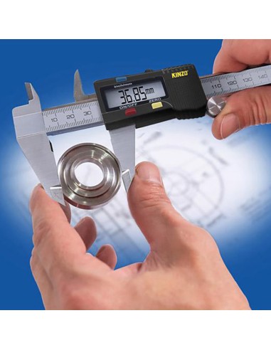 Calibre digital 23,5x45x0,4cm kinzo
