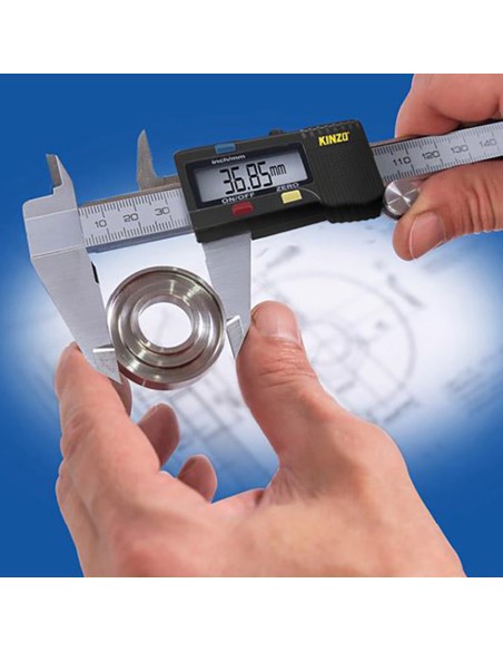 Calibre digital 23,5x45x0,4cm kinzo