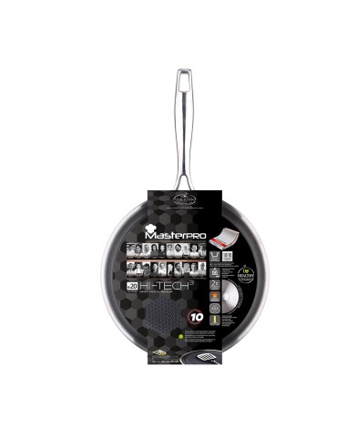 Sarten de acero inoxidable hi-tech 3 ø20 cm