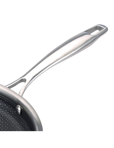 Sarten de acero inoxidable hi-tech 3 ø24 cm