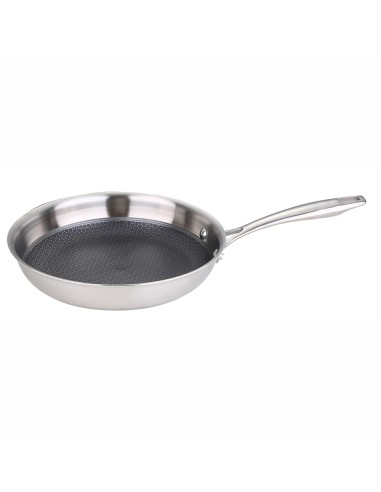 Sarten de acero inoxidable hi-tech 3 ø28 cm