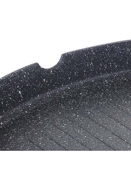 Asador de aluminio forjado home edition ø28 x 28 x 4,5 cm